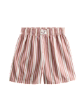 Pure Cotton Striped Pyjama Shorts (6-16 Yrs)