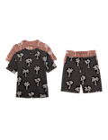 2 Pack Pure Cotton Palm Tree Short Pyjama Sets (6-16 Yrs)