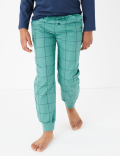 2 Pack Cotton Chill Out Slogan Pyjama Set