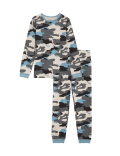 Cotton Rich Camouflage Pyjamas (7-14 Yrs)