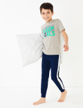 2 Pack Football Print Pyjama Sets