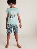 2 Pack Pure Cotton Short Pyjama Sets