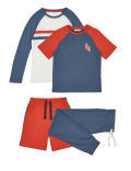 2 Pack Cotton Rich Pyjama Sets (6-16 Yrs)