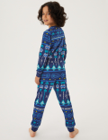 Pure Cotton Fair Isle Gaming Pyjamas (6-16 Yrs)