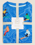 Pure Cotton Snowboard Pyjamas