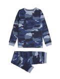 Cotton Rich Camouflage Pyjamas (7-16 Yrs)