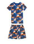 Cotton Camouflage Print Short Pyjamas (7-13 Yrs)