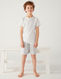 3pk Cotton Rich Space Short Pyjama Sets
