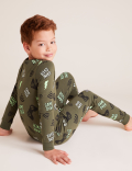 Cotton Gaming Pyjama Set (7-16 Yrs)