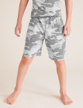 Cotton Camouflage Short Pyjama Set