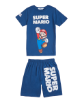Pure Cotton Super Mario™ Short Pyjama Set (4-16 Yrs)