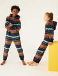 Harry Potter™ Fair Isle Fleece Onesie (6-16 Yrs)