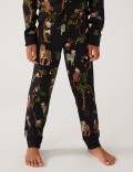 Pure Cotton Animal Print Christmas Pyjamas