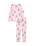 Graphic Fleece Pyjama Set