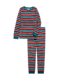 Fleece Striped Pyjama Set (1-16 Yrs)