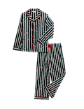 Pure Cotton Candy Cane Family Christmas Pyjamas (1-16 Yrs)