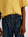 Relaxed Pure Cotton Carpenter Jeans (6-16 Yrs)