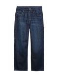 Relaxed Pure Cotton Carpenter Jeans (6-16 Yrs)