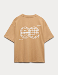 Pure Cotton Graphic T-Shirt (6-16 Yrs)