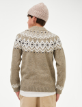 Fair Isle Half Zip Christmas Jumper (6-16 Yrs)