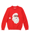 Reversible Sequin Santa Christmas Jumper
