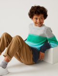 Knitted Striped Jumper