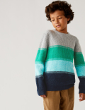 Knitted Striped Jumper