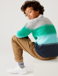 Knitted Striped Jumper
