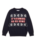 Pure Cotton Football Christmas Jumper