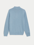 Half Zip Knitted Jumper (6-16 Yrs)
