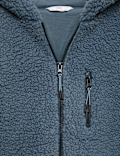 Borg Zip Hoodie (6-16 Yrs)