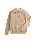 Cotton Blend Polo Jumper (6-16 Yrs)