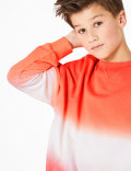 Dip Dyed Slightly Oversized Sweatshirt