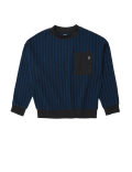 Pure Cotton Striped Sweatshirt (6-16 Yrs)