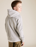 Cotton Space Print Hoodie (6-16 Yrs)