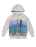 Cotton Space Print Hoodie (6-16 Yrs)