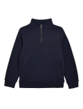 Cotton Rich Zip Sweatshirt