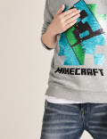 Minecraft™ Reversible Sequin Sweatshirt