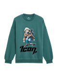 Cotton Rich Icon Skate Print Sweatshirt (6-16 Yrs)