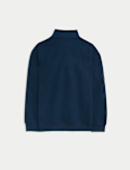 Cotton Rich Funnel Neck Half Zip Sweatshirt (6-16 Yrs)