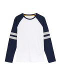Pure Cotton Striped Top (6-16 Yrs)