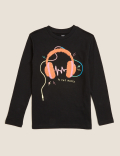 Pure Cotton Reversible Sequin Top (6-14 Yrs)