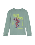 Pure Cotton Skateboard Top (6-16 Yrs)