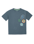Pure Cotton Badge T-Shirt (6-16 Yrs)