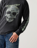 Pure Cotton Skull Top