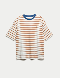 Pure Cotton McLaren&trade; Striped T-Shirt (6-16 Yrs)