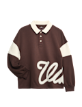 Cotton Rich Rugby Sweatshirt (6-16 Yrs)
