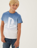 Pure Cotton PlayStation™ Logo T-Shirt (6-16 Yrs)