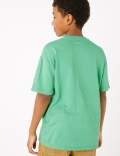 Cotton Rebel Rebel Slogan T-Shirt (6-16 Years)