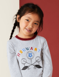Harry Potter™ Hogwarts Cotton Rich Top (2-16 Yrs)